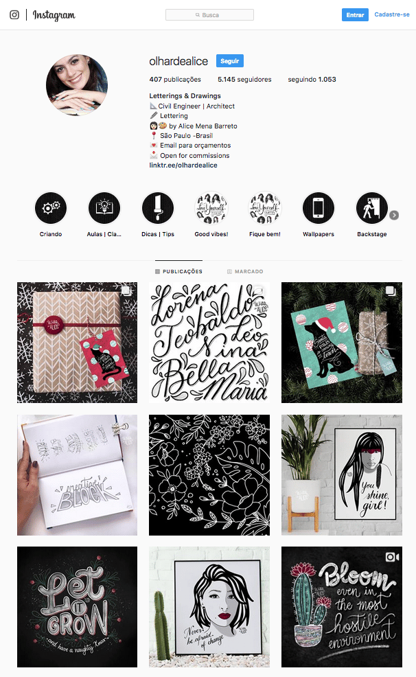 My insta account - image 1 - student project