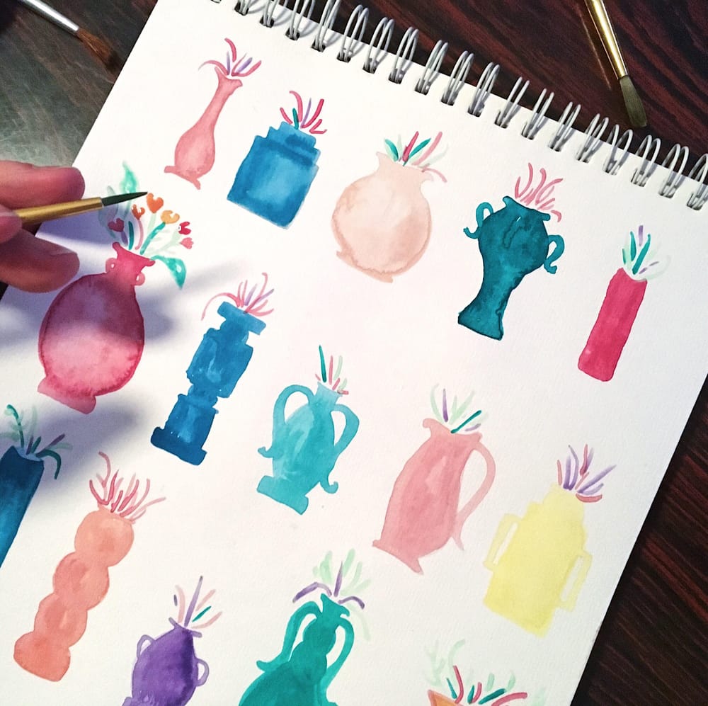Find Your Creative Style: An Exploration Through Floral Techniques - image 1 - student project