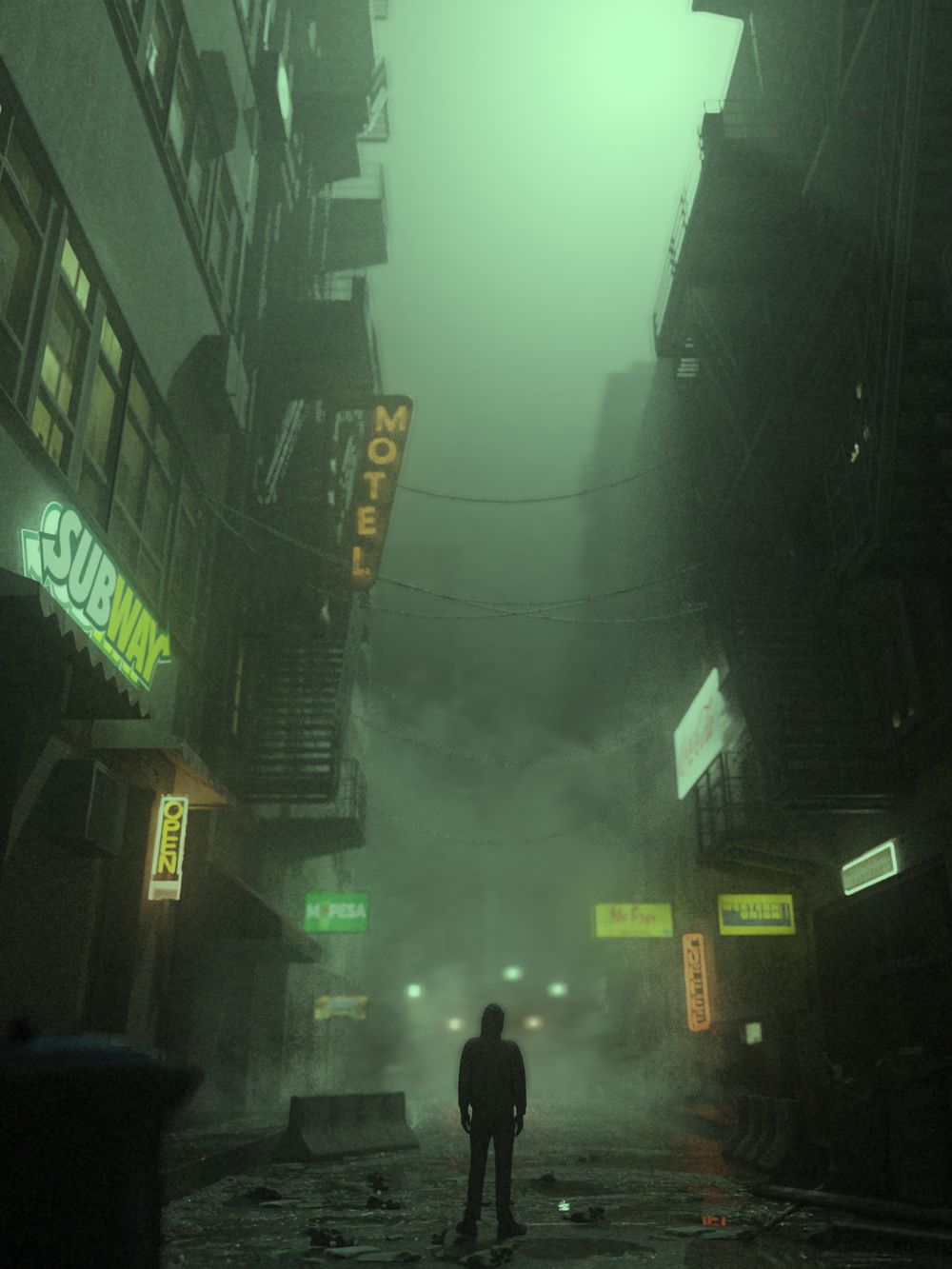 my dark alley - image 1 - student project