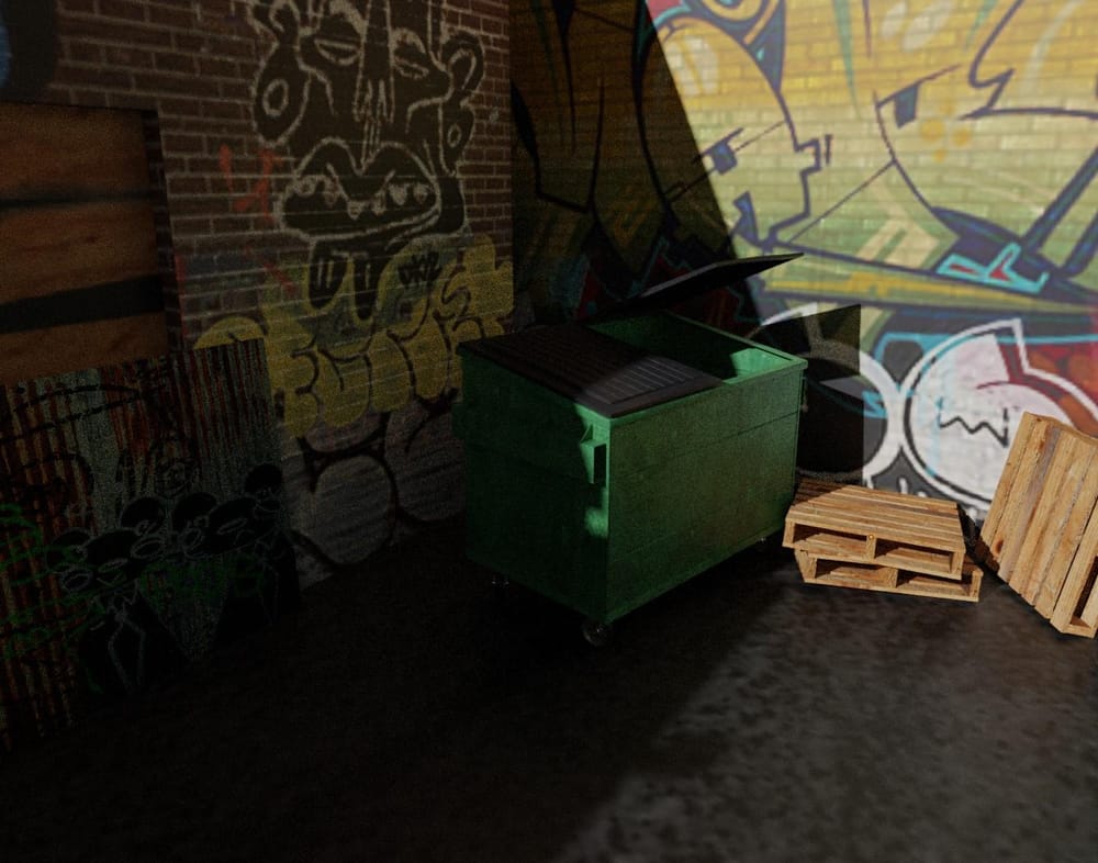 UV Mapped Alley - image 11 - student project