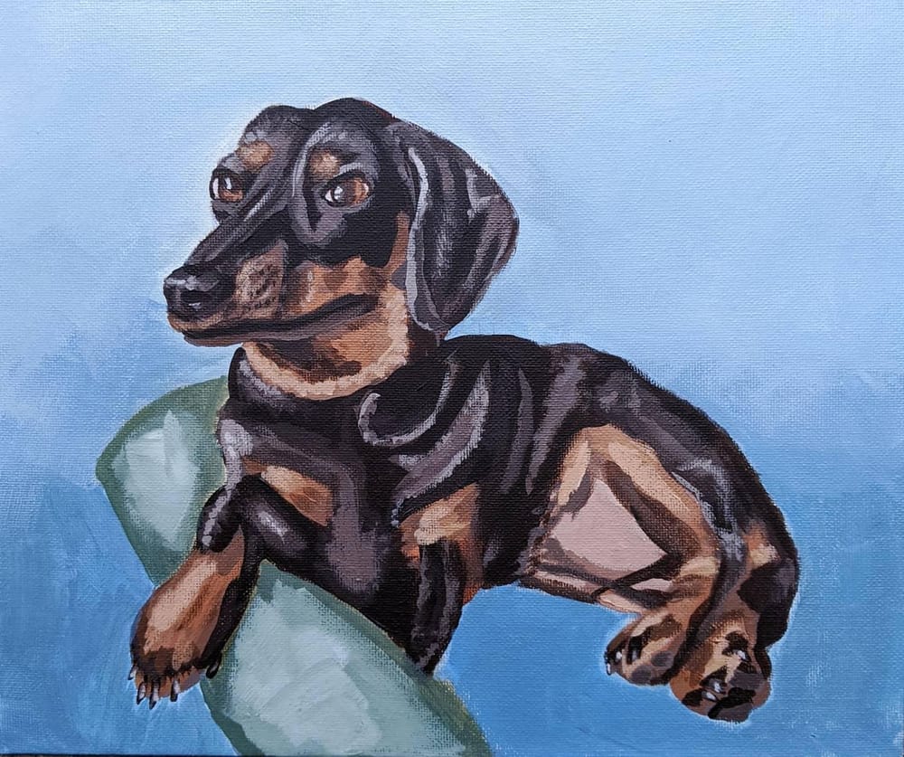 My Miniature Dachshund - image 2 - student project