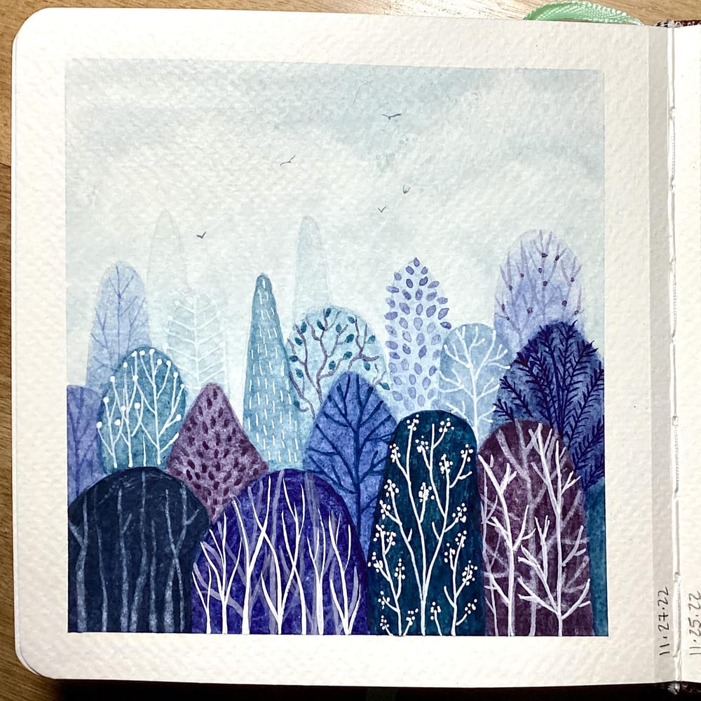 Night and Day in the Fairy Forest - image 2 - student project