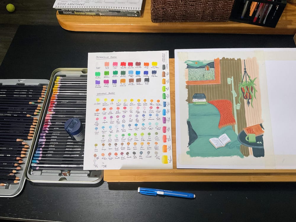 Still-Life in Gouache - image 3 - student project