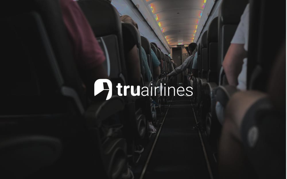 tru airlines branding - image 8 - student project