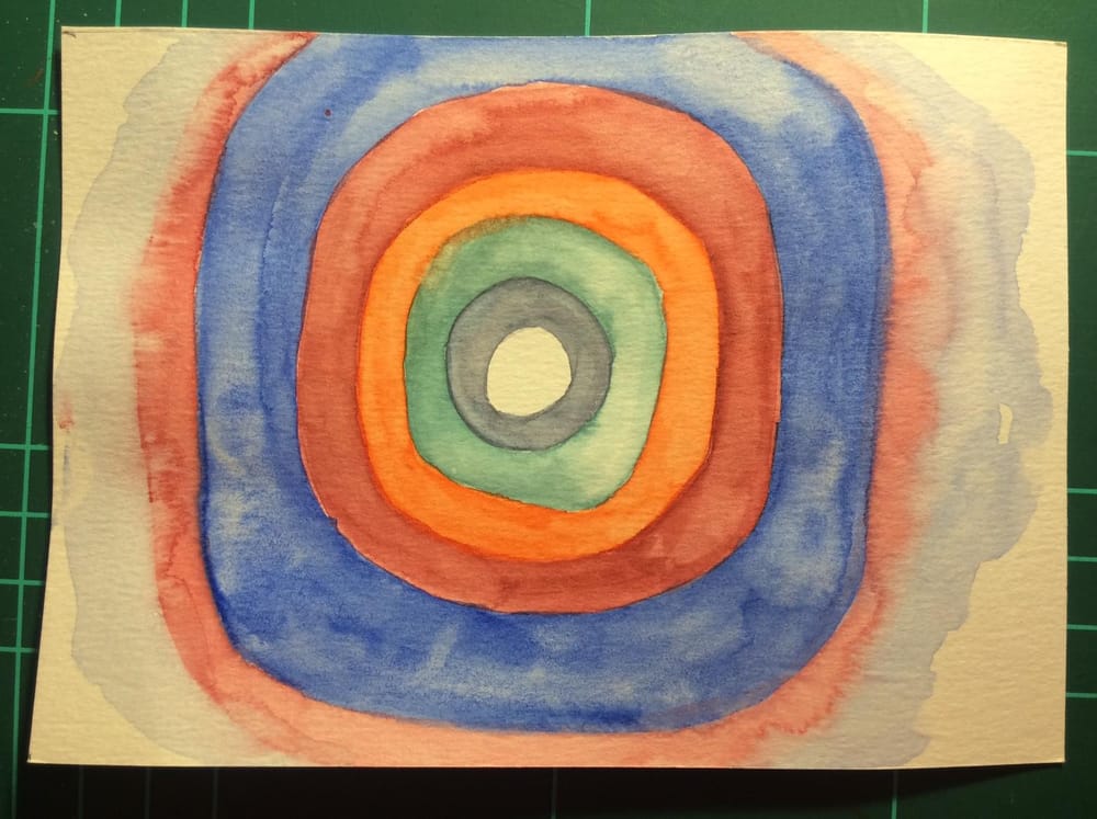 Watercolor Kandinsky - image 4 - student project