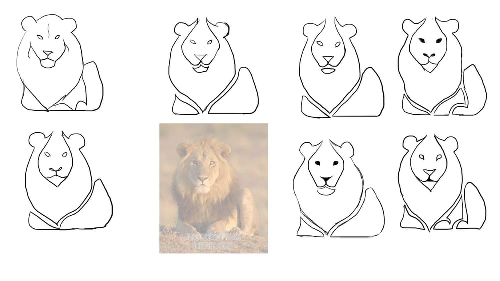 Lion Logos - image 1 - student project