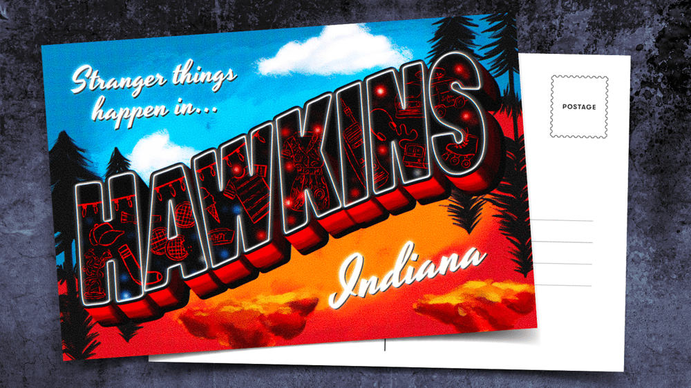 Stranger Things Postcard! - image 4 - student project