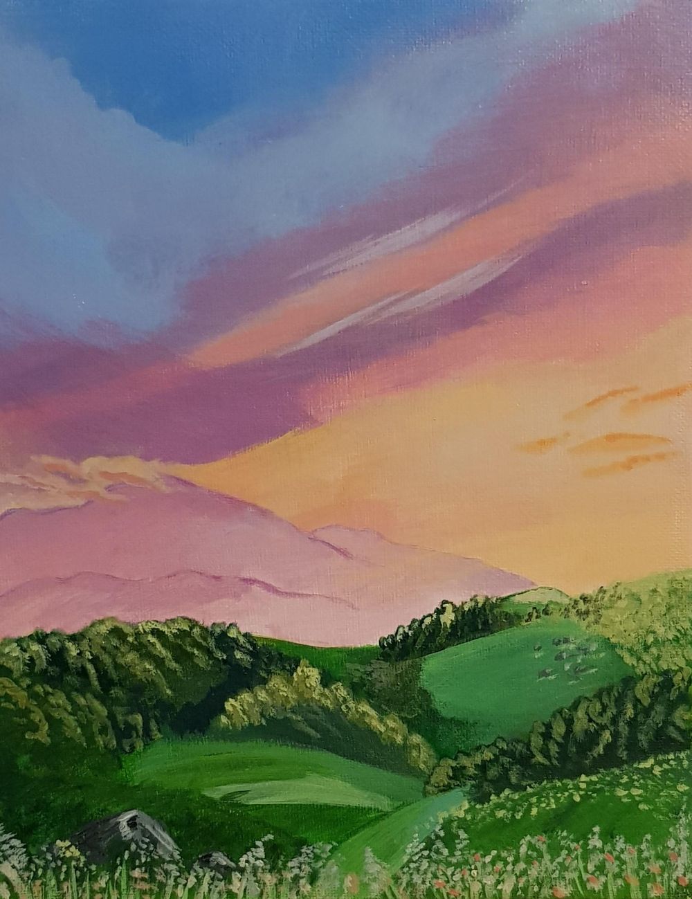 Dreamy landscrape - image 1 - student project