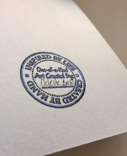 I love Embossing! - image 2 - student project