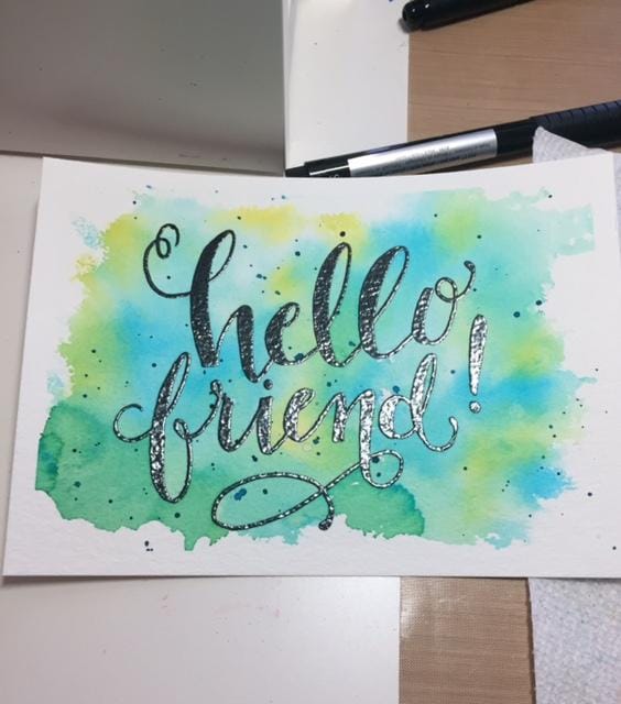 I love Embossing! - image 4 - student project