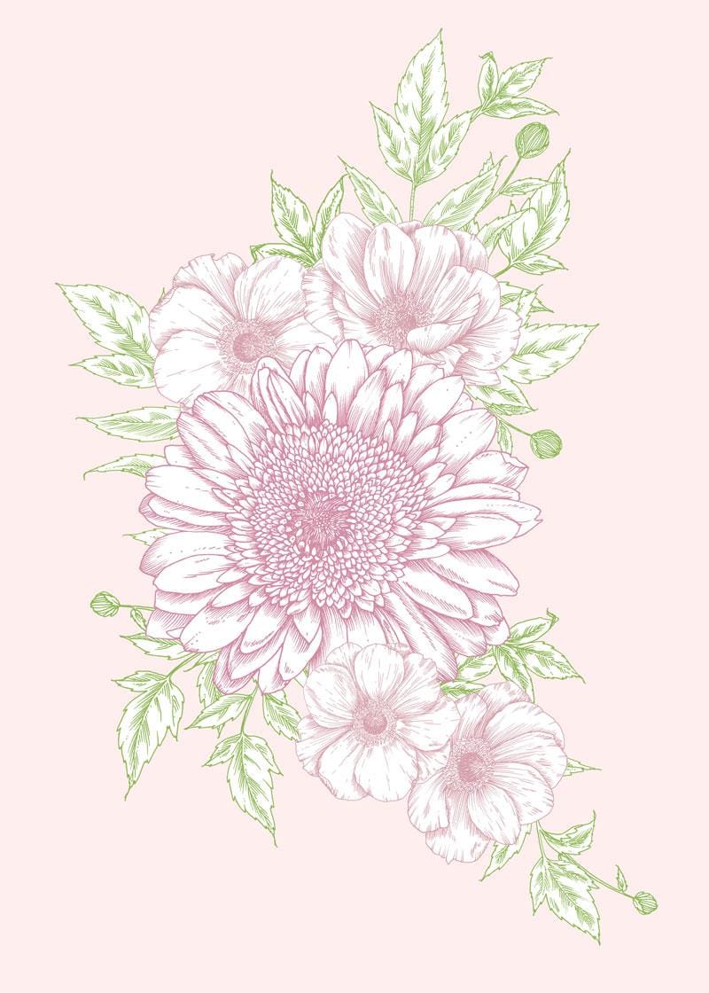 Botanical Summer Placement Print & Mockup - image 3 - student project