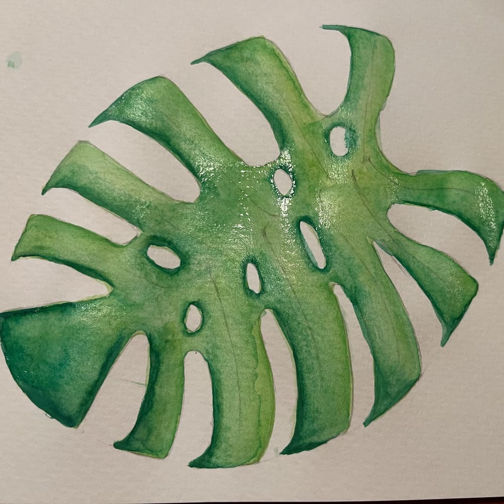 My first ever watercolor painting - image 2 - student project