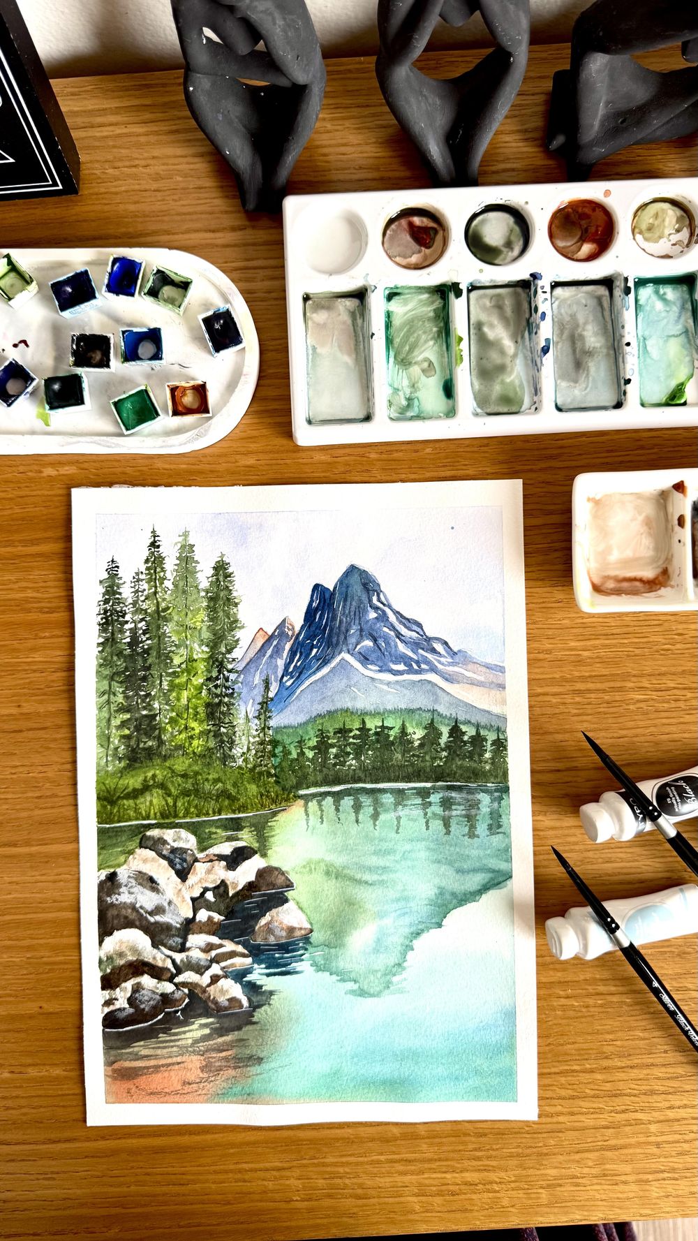 Nature in watercolour - image 1 - student project