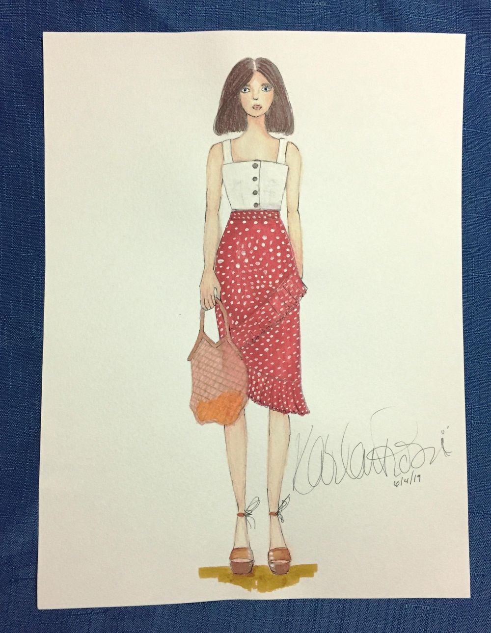 Fashion Illustration - image 1 - student project