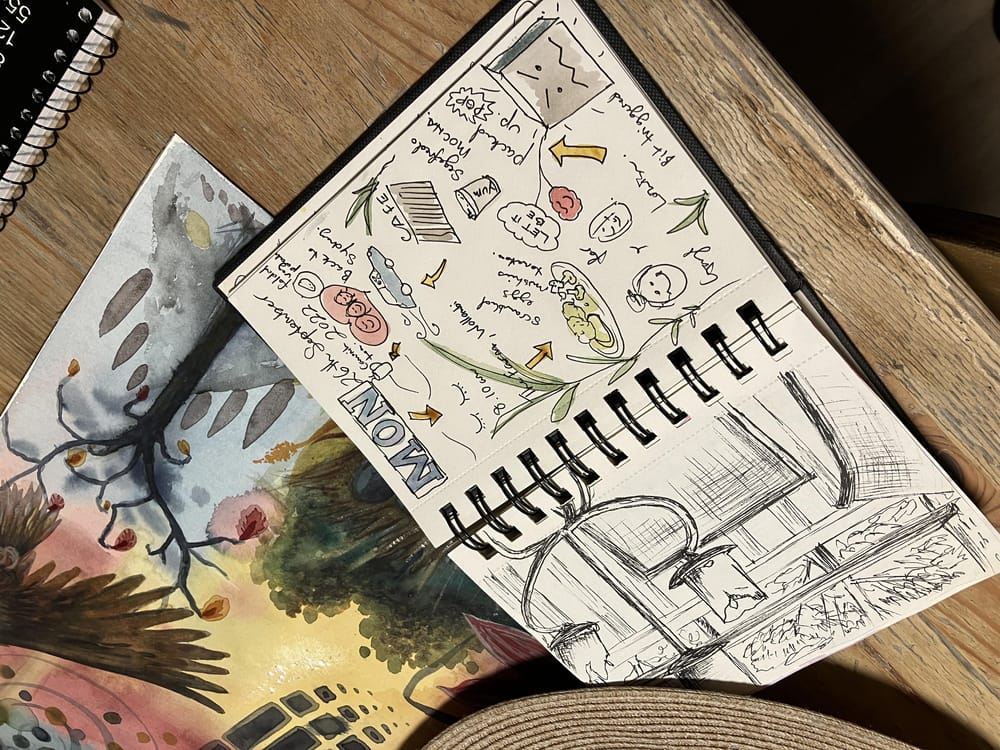 Drawing your day - image 1 - student project