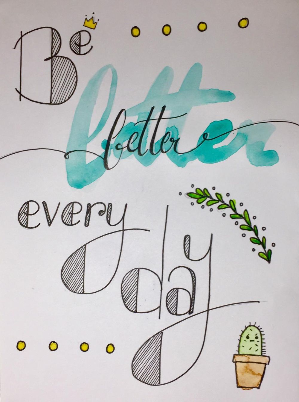Lettering - image 1 - student project