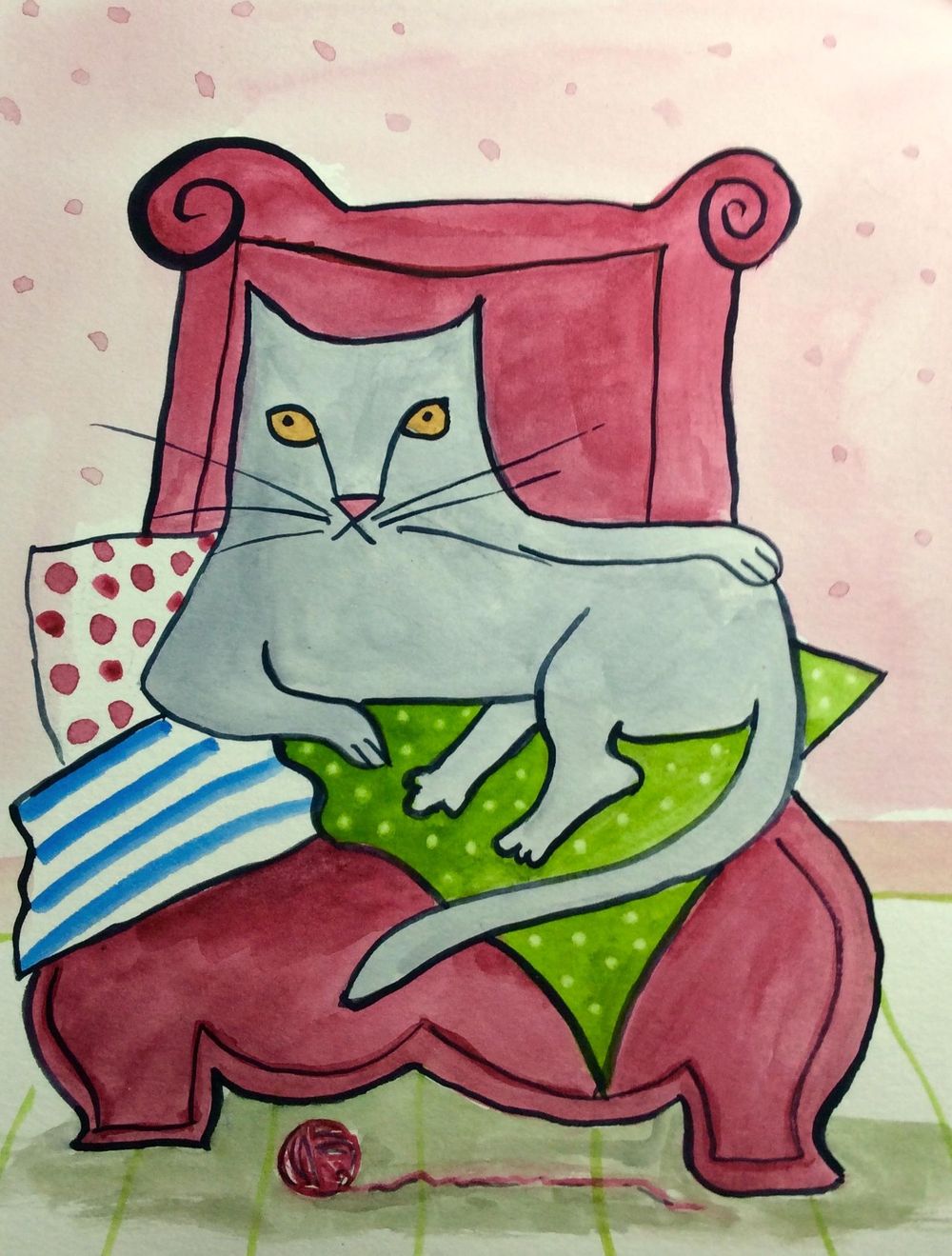 Drawing Arthur, my cat - image 3 - student project