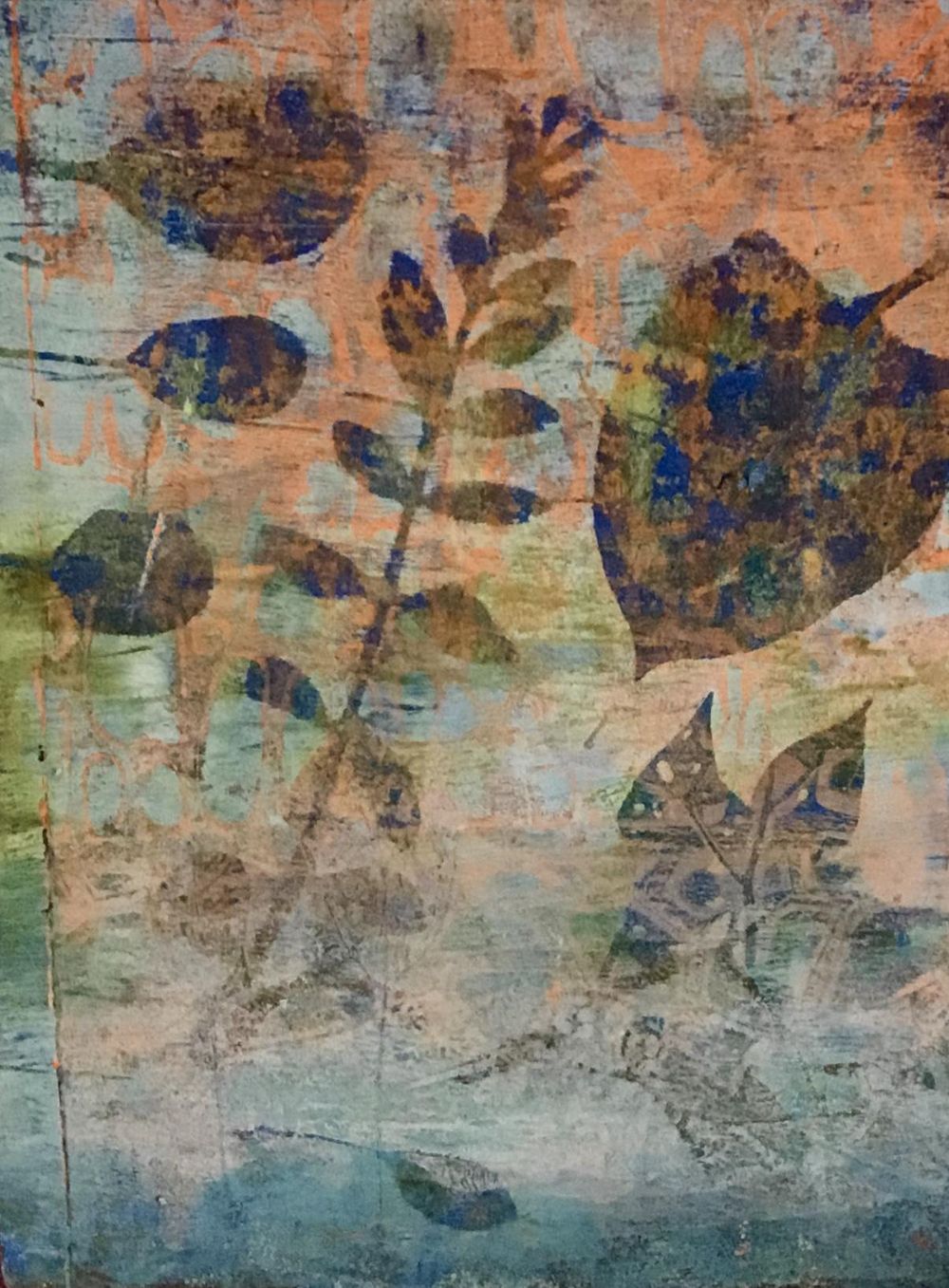 Painting on my Gelli Plate for the first time! - image 12 - student project