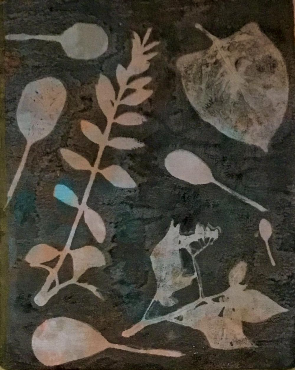 Painting on my Gelli Plate for the first time! - image 13 - student project