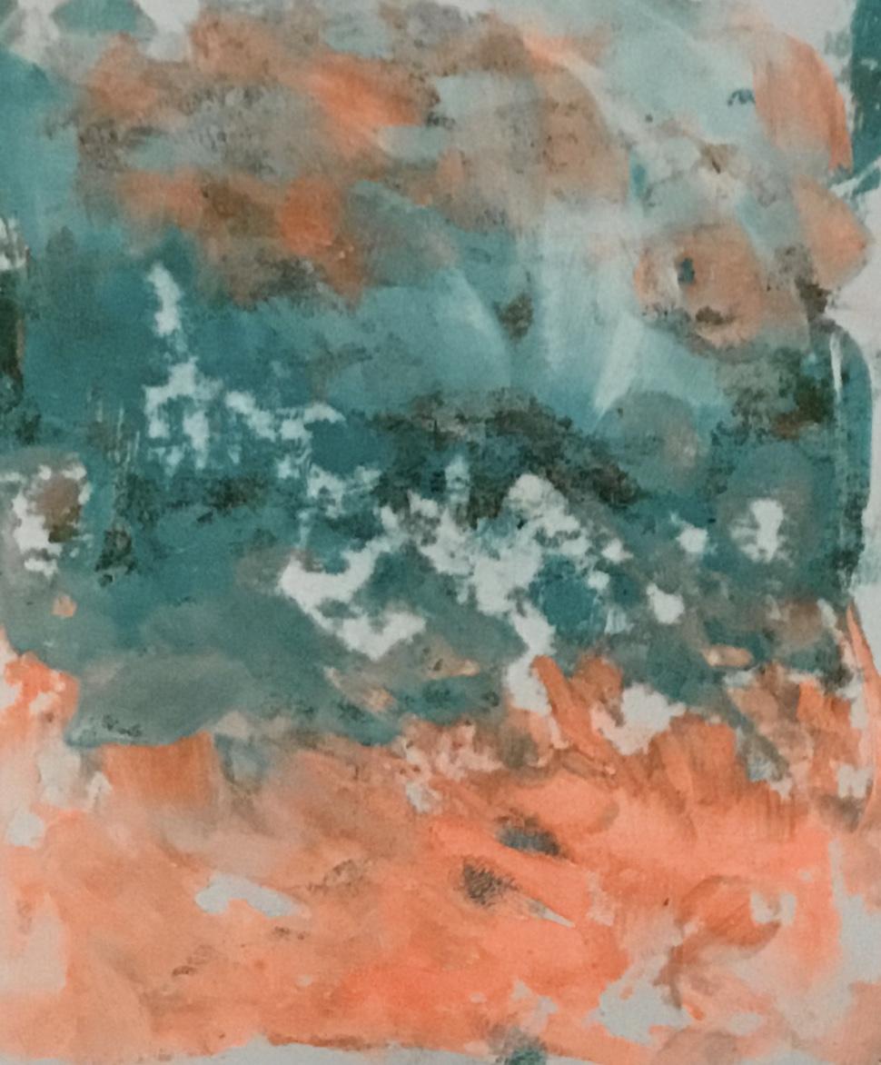 Painting on my Gelli Plate for the first time! - image 8 - student project