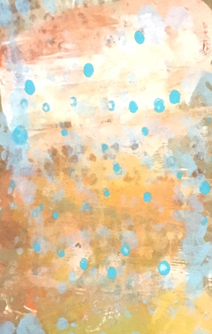Painting on my Gelli Plate for the first time! - image 16 - student project