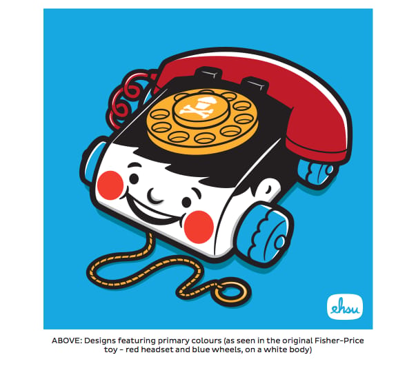 Johnny Cupcakes Vintage Toy Design - image 14 - student project