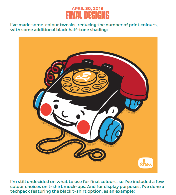 Johnny Cupcakes Vintage Toy Design - image 16 - student project