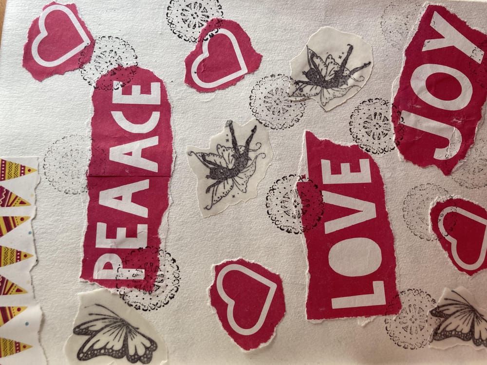 Fun collage using home supplies - image 1 - student project