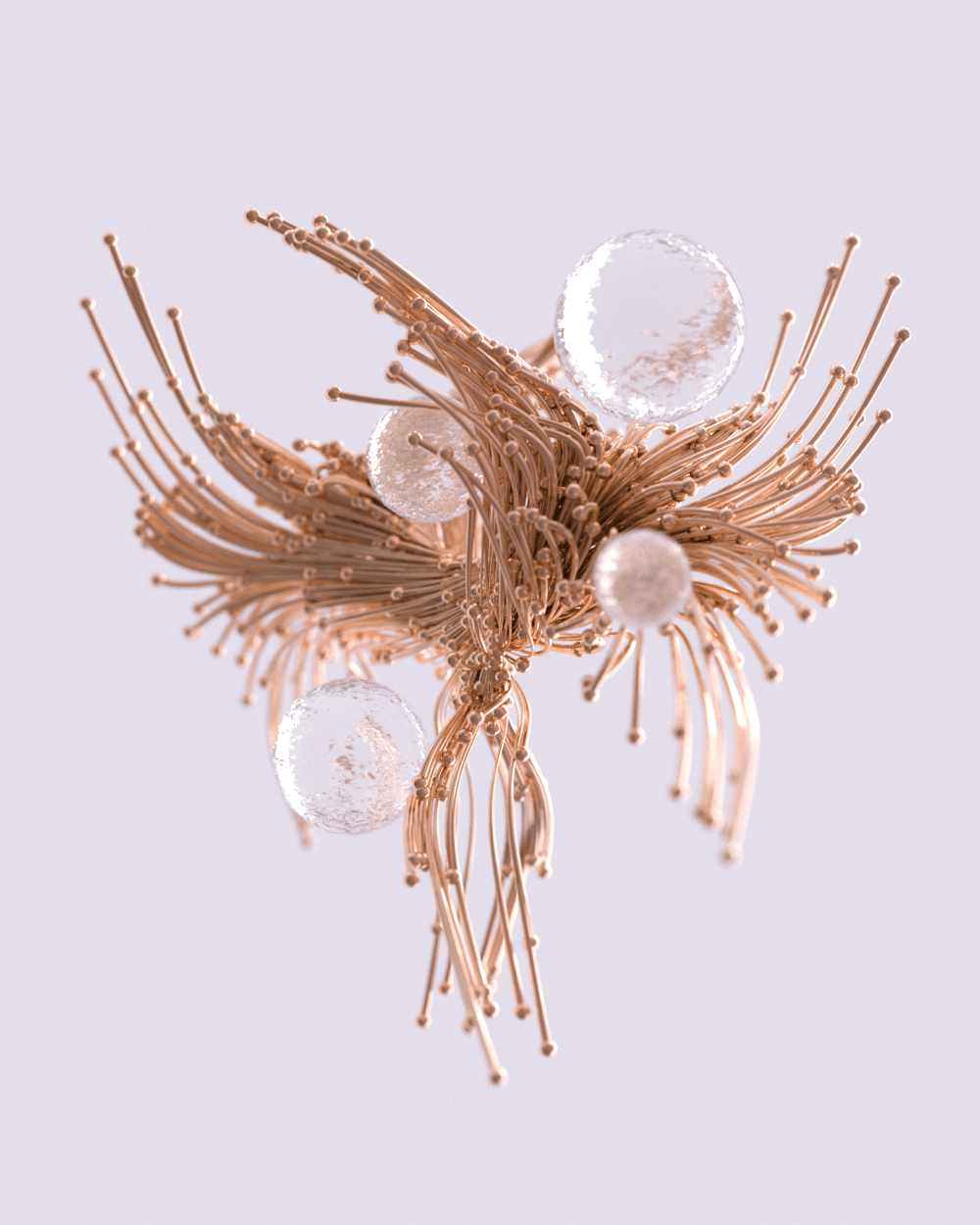 Flowing Tendrils in Redshift - image 1 - student project