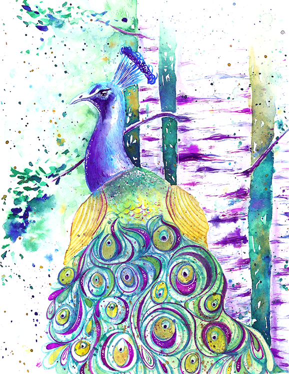 Peacock Textures - image 7 - student project