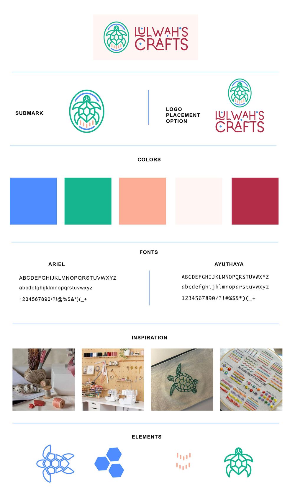 Brand Mood - Lulwah's Crafts - image 1 - student project