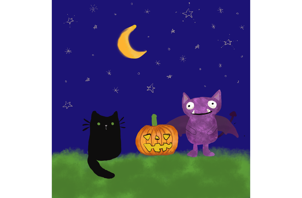 Halloween Monster Skillshare Student Project