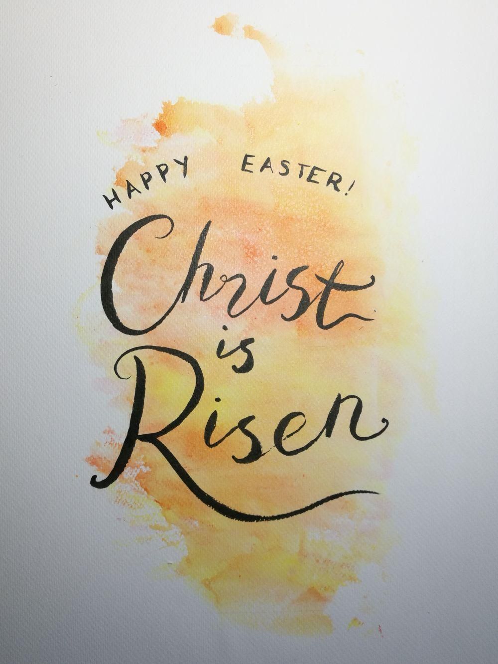 Easter lettering - image 1 - student project