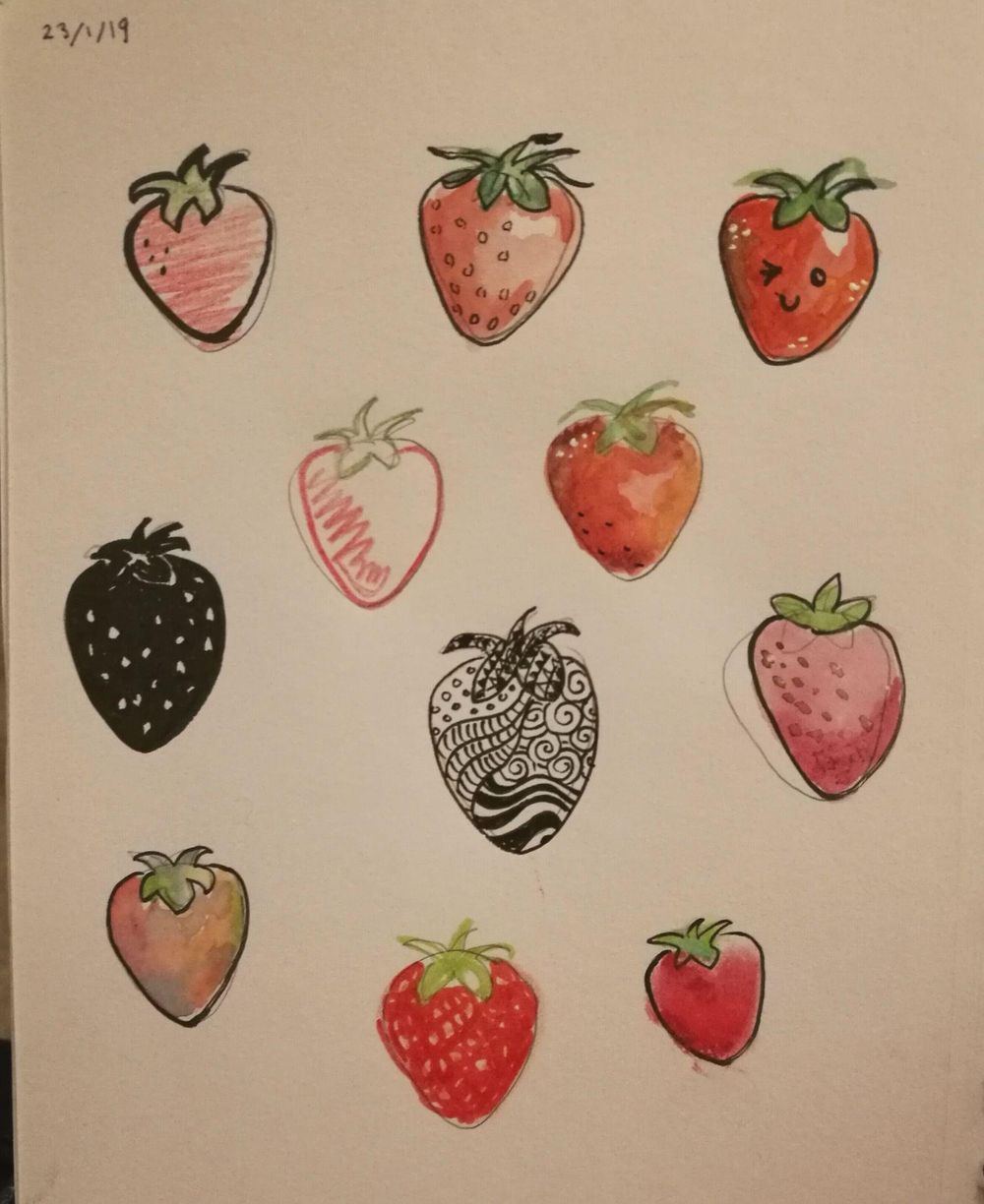 Trying out different styles - image 1 - student project