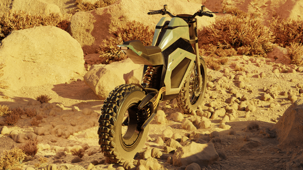 Motorcycle model - image 3 - student project