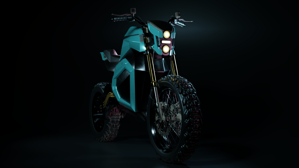 Motorcycle model - image 4 - student project