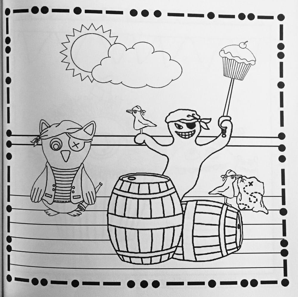 Nina May - my first coloring book - image 1 - student project