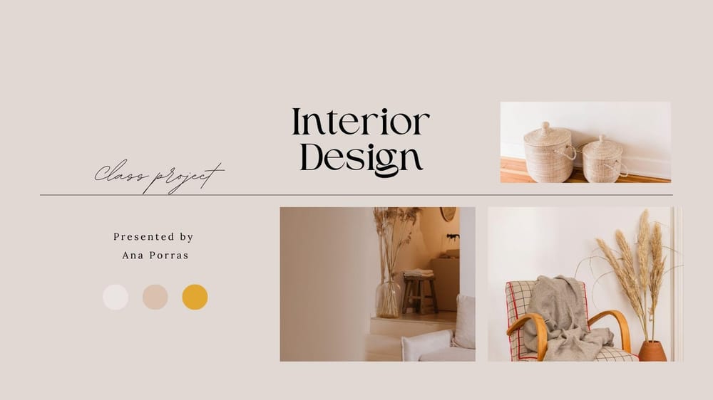 Interior Design Class Project - image 1 - student project