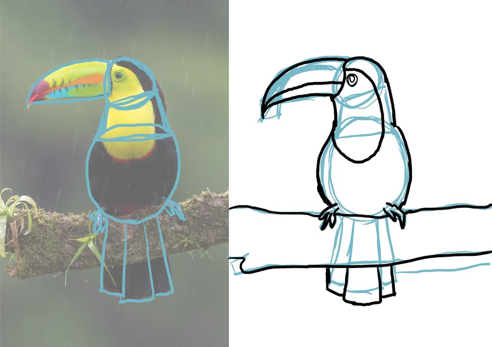 Learn how to draw workshop - image 3 - student project