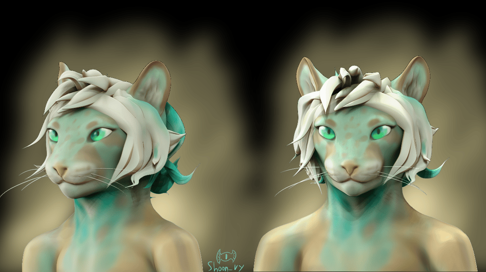 Ocelot Inspired Character - image 5 - student project