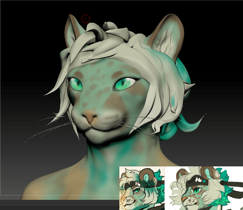 Ocelot Inspired Character - image 4 - student project