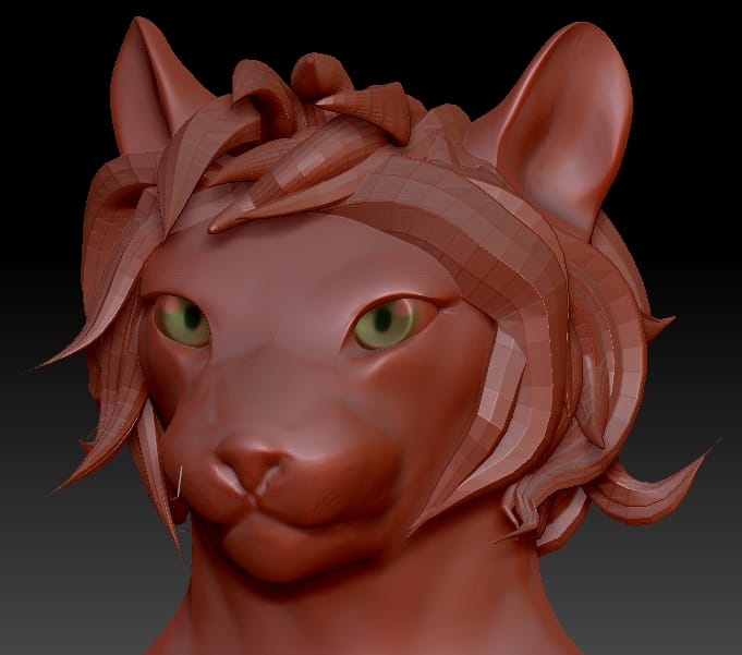 Ocelot Inspired Character - image 3 - student project