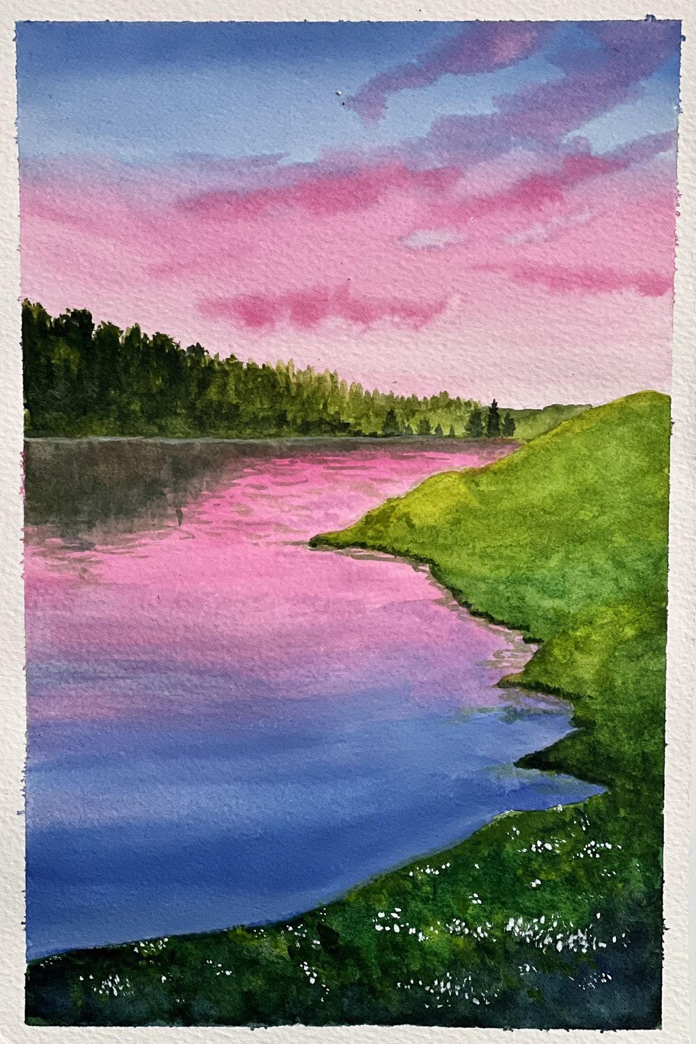 Spring 30 Day Watercolor Challenge - image 9 - student project