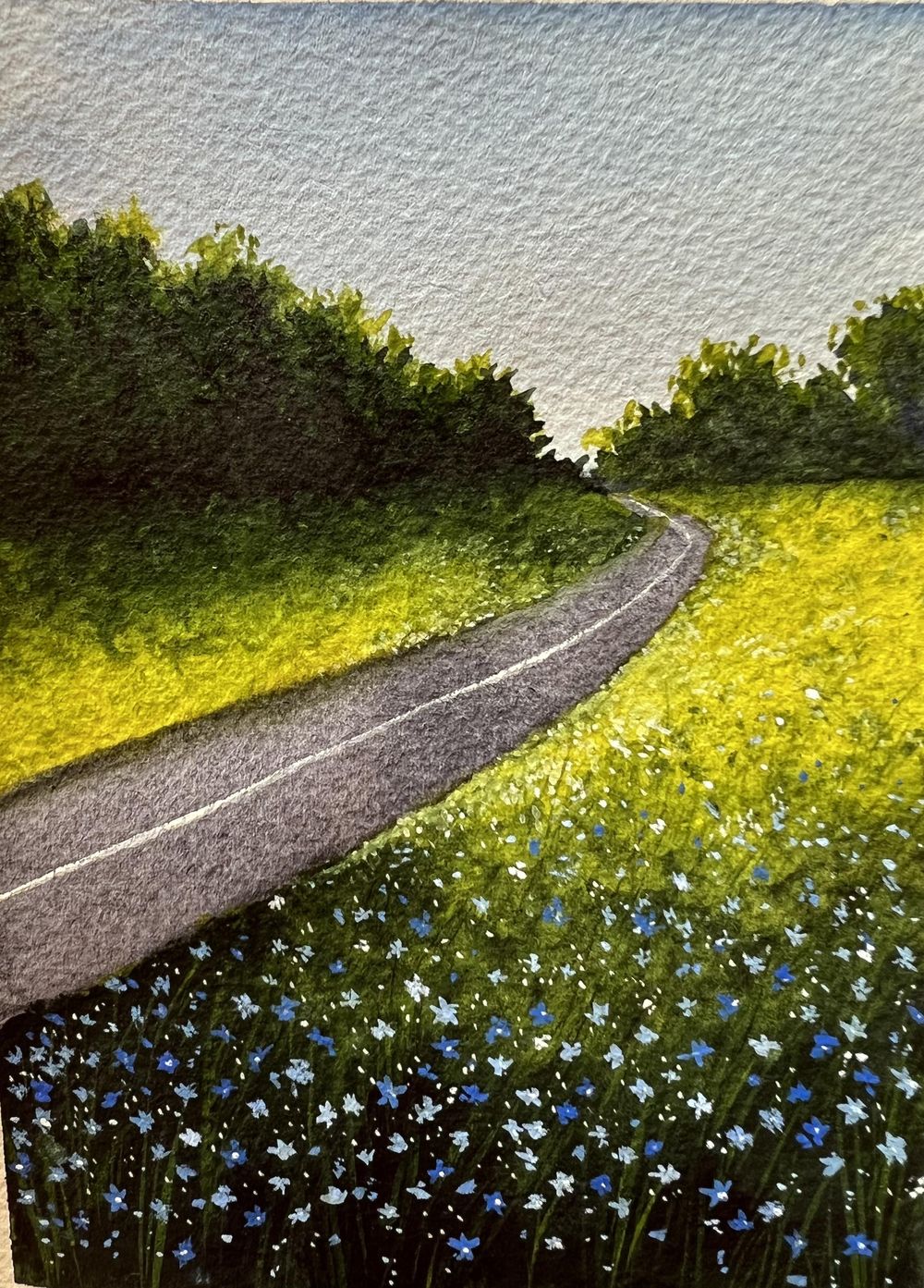 Spring 30 Day Watercolor Challenge - image 16 - student project