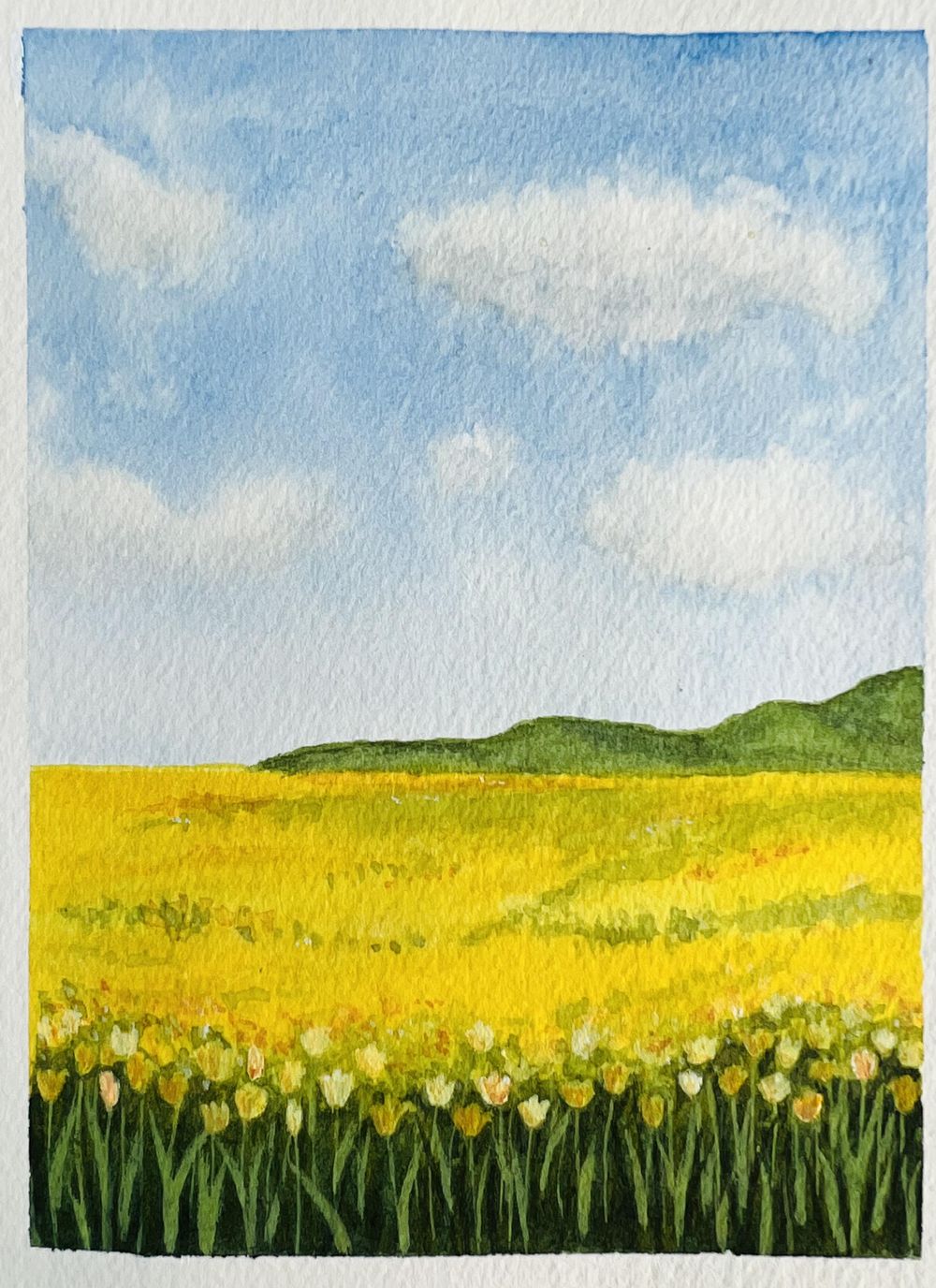 Spring 30 Day Watercolor Challenge - image 28 - student project