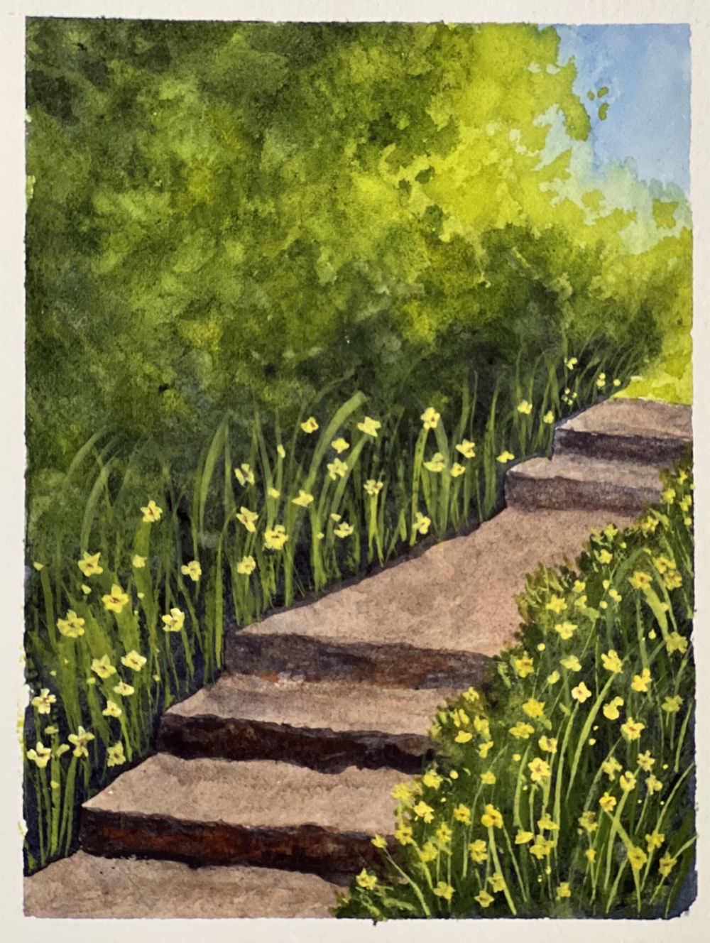 Spring 30 Day Watercolor Challenge - image 10 - student project