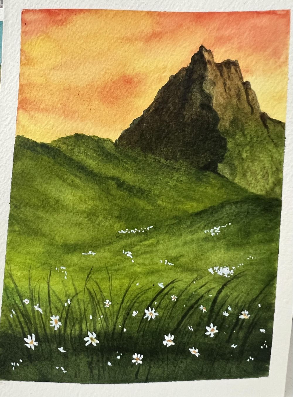 Spring 30 Day Watercolor Challenge - image 30 - student project