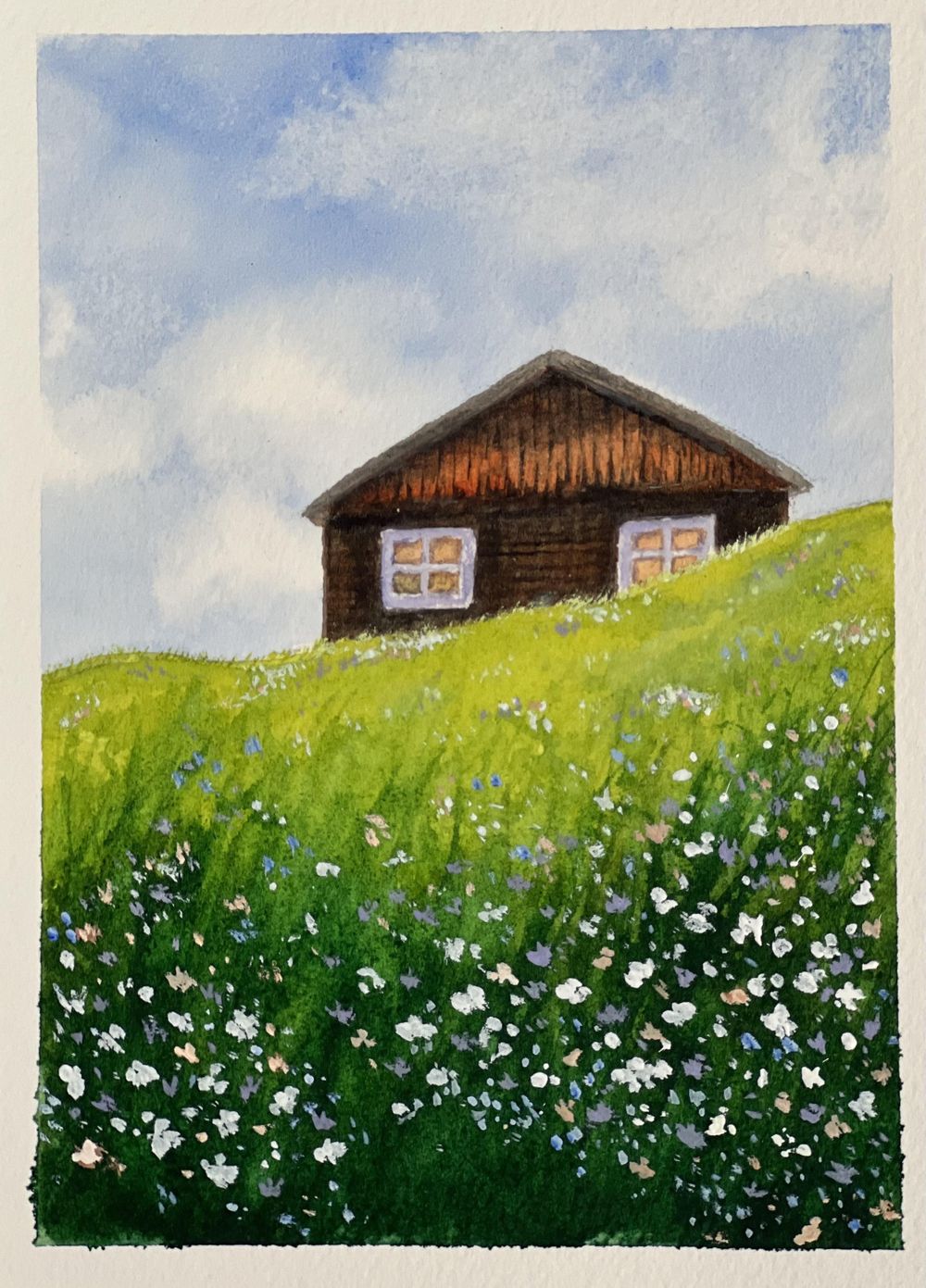 Spring 30 Day Watercolor Challenge - image 3 - student project