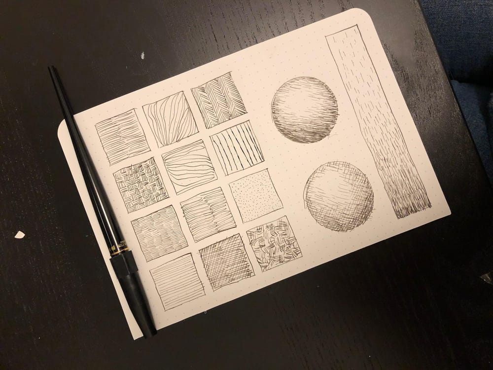 Hatching on paper made of stone - image 3 - student project