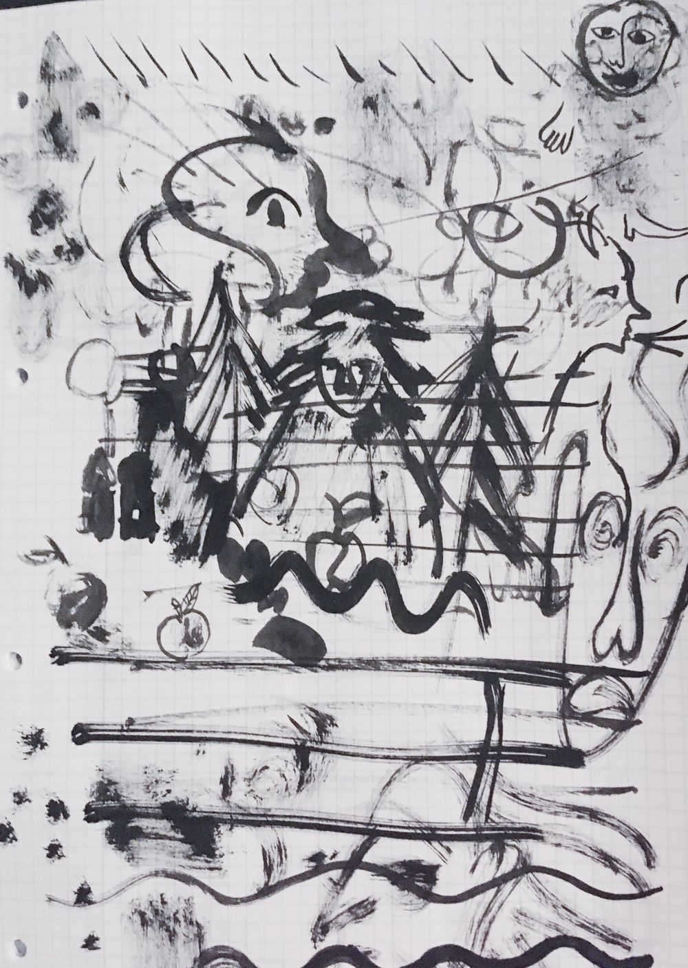 Tea time: a Self-portrait with Ink - image 4 - student project